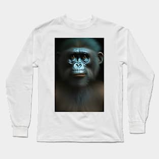 Gorilla #0004 Long Sleeve T-Shirt